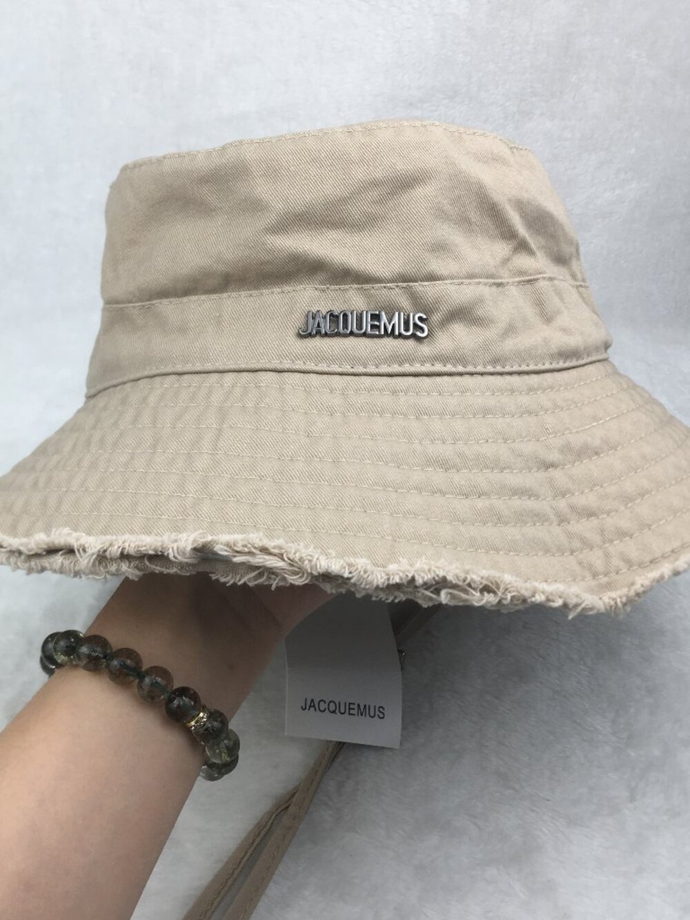 Jacquemus bucket hat khaki